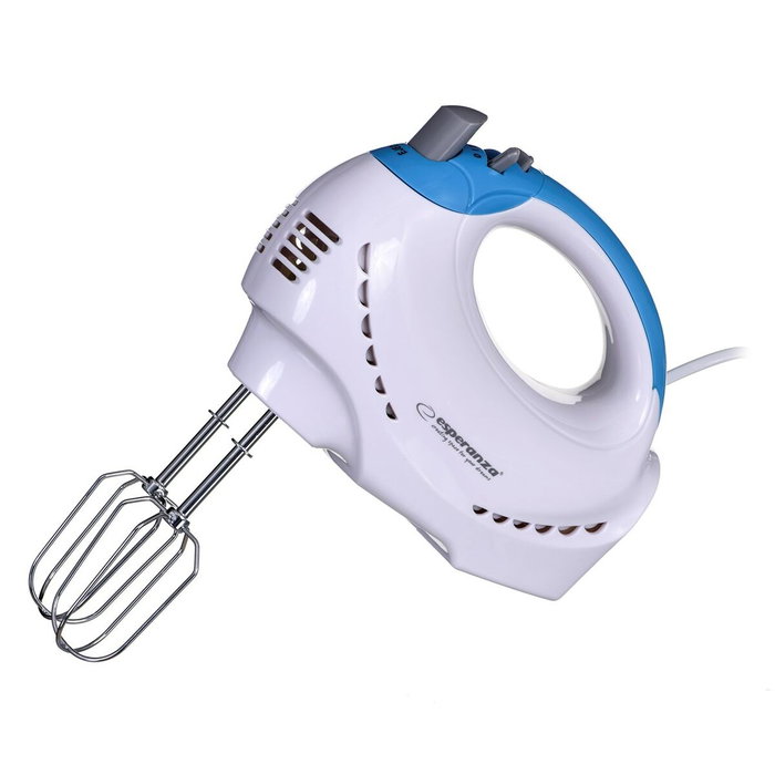 Esperanza EKM010 Mixeur plongeant Bleu/Blanc 300 W