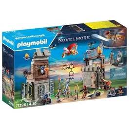 Playmobil 71298 Novelmore - Tournoi des Chevaliers avec dragon et tourelles - Jeu de construction 219 pièces - À partir de 4 ans