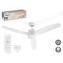 ARGON Ventilateur de plafond blanc avec lumière, 3 pales, 40W