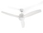 Argon Ventilateur Plafond Lumineux 3 Pales Blanc 40W DC Moteur Télécommande 116x45x116 cm