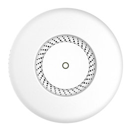 MikroTik cAP ac - Point d'accès Wi-Fi Dual-Band AC 2.4 GHz & 5 GHz, 2 ports Gigabit PoE 802.3af/at, IPsec, Antennes intégrées - Blanc
