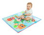 Molto Manta gimnasio - Tapis d'éveil et de gym 3 en 1 avec activités sonores pour nouveau-nés, 80 x 80 x 45 cm