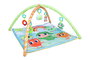 Molto Manta gimnasio - Tapis d'éveil et de gym 3 en 1 avec activités sonores pour nouveau-nés, 80 x 80 x 45 cm
