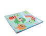 Molto Manta gimnasio - Tapis d'éveil et de gym 3 en 1 avec activités sonores pour nouveau-nés, 80 x 80 x 45 cm