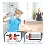 Tachan Set de Tennis de Table Complet avec Filet et 2 Palas en Bois pour Intérieur et Extérieur - Inclut 2 Balles - Système de Montage Élastique Simple - Recommandé +5 ans