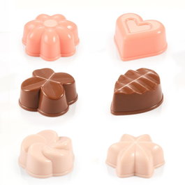 Tescoma Moule en silicone Delicia pour bonbons, 6 pièces