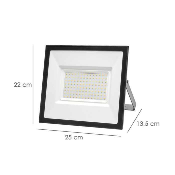 WOLFPACK LINEA PROFESIONAL Projecteur LED Plat 100W 4000K IP65