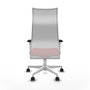 Piqueras y Crespo Chaise de Bureau Albacete Rouge et Blanche