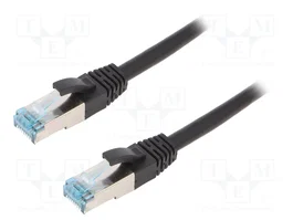 LOGILINK Cordon de raccordement Cat 6a S/FTP RJ45 15m noir