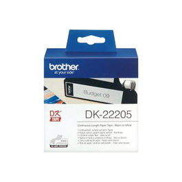 Brother DK-22205 Rouleau d'étiquettes adhésives sans fin pour imprimantes d'étiquettes