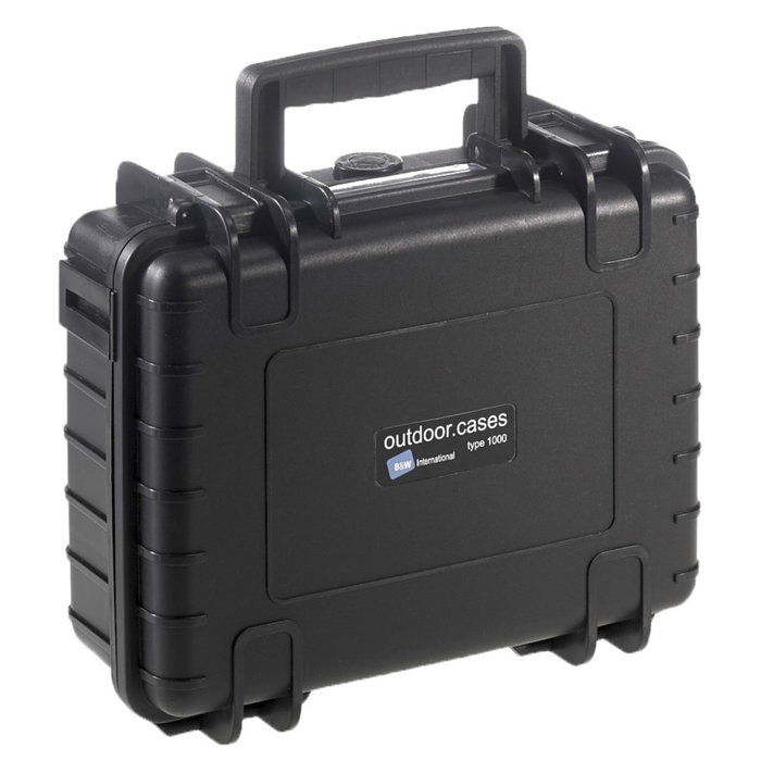 B&W Outdoor Case Type 1000r Black B&W Outdoor Case Type 1000r Black