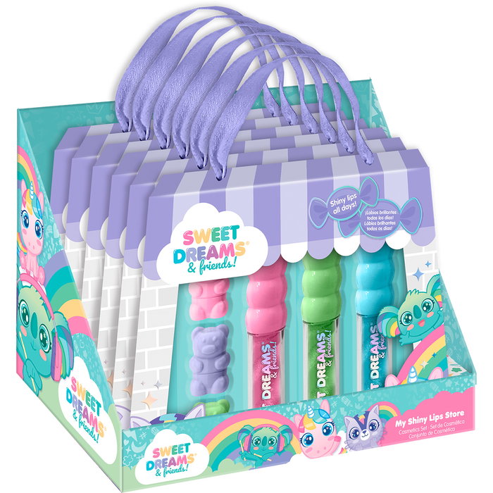 Kids Licensing Set de brillants à lèvres et baumes labiaux Sweet Dreams Candy Store Kl11660 - Enfant +3 ans