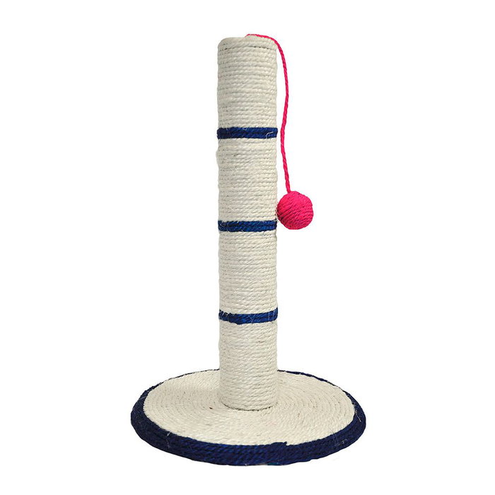 Nayeco Rascador pour chat avec base circulaire et pelote beige Nayeco Rascador pour chat avec base circulaire et pelote beige