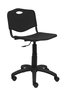 PIQUERAS Y CRESPO Chaise de Bureau Robledo Pivotante Noir