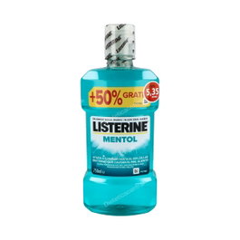 LISTERINE Bain de bouche mentholé, 750 ml