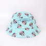 Cerdá - Bonnet de pêcheur Minnie pour enfants - Taille 52 cm (1 à 8 ans) - Turquoise - Coton