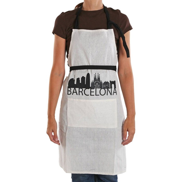 Tablier Versa Barcelona Nylon Polyester Coton 80 x 70 cm