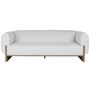 Canapé Home ESPRIT Marron Gris Scandi 220 x 95 x 77 cm