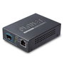 Planet XT-705A Convertisseur de Média SFP+ 10 Gigabit Ethernet, Cuivre RJ45 10G/5G/2.5G/1G/100M vers Fibre 10GBASE-SR/LR, Jusqu'à 60 km