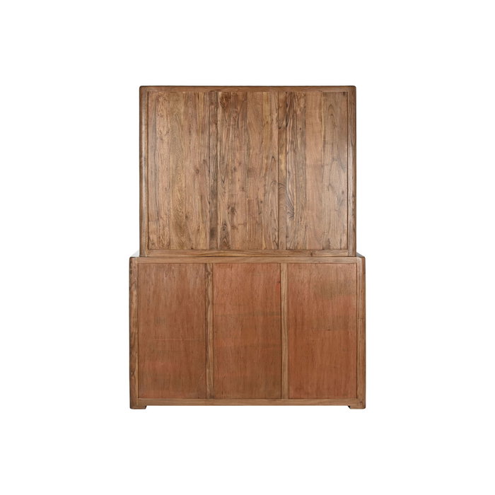 Présentoir Home ESPRIT Marron Verre Acacia 140 x 45 x 180 cm Présentoir Home ESPRIT Marron Verre Acacia 140 x 45 x 180 cm