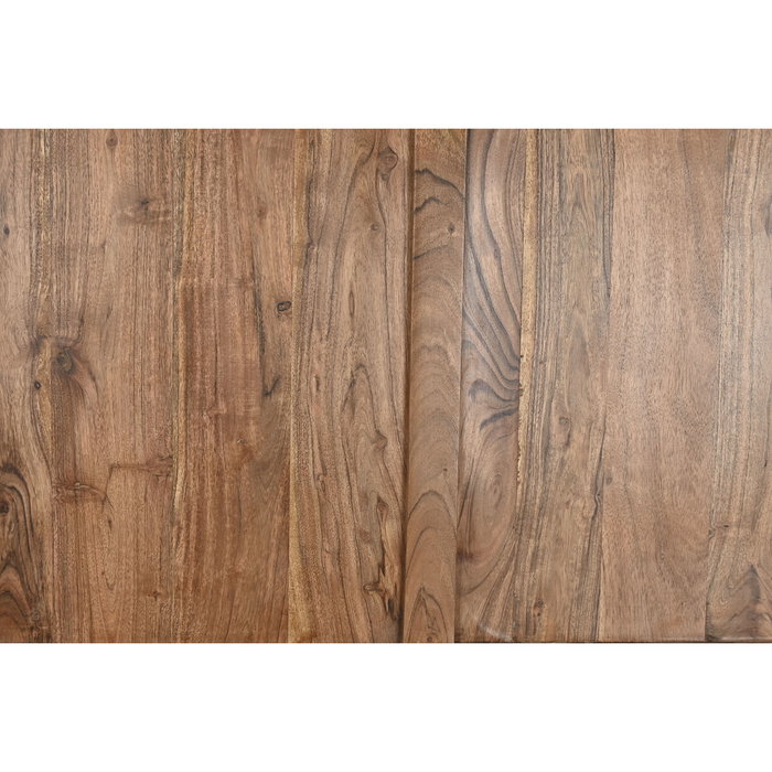 Présentoir Home ESPRIT Marron Verre Acacia 140 x 45 x 180 cm Présentoir Home ESPRIT Marron Verre Acacia 140 x 45 x 180 cm