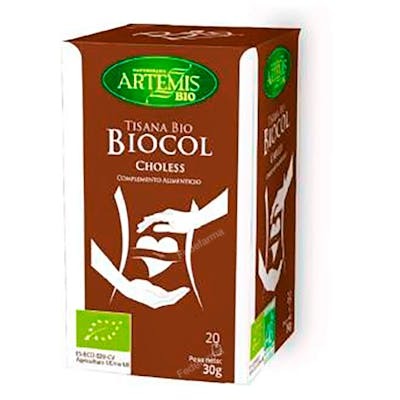 ARTEMIS BIO Tisane BIOCOL 20 Filtres Bio ARTEMIS BIO Tisane BIOCOL 20 Filtres Bio