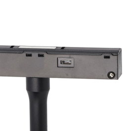 Projecteur LED magnétique sur rail 15 W 55 x 120 mm Bridgelux CCT