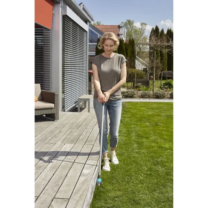 Gardena 12100-20 Cisaille à gazon Comfort avec lames pivotantes et revêtement anti-adhérence - Poignée ergonomique - Pour bordures de pelouse