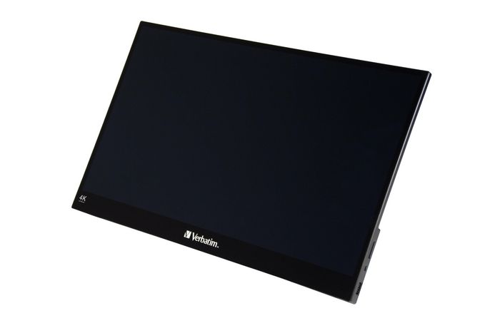 Verbatim PMT-17-4K Écran Portable Tactile 17.3" 4K Ultra HD IPS avec Housing Métal et Connectivité USB-C/HDMI