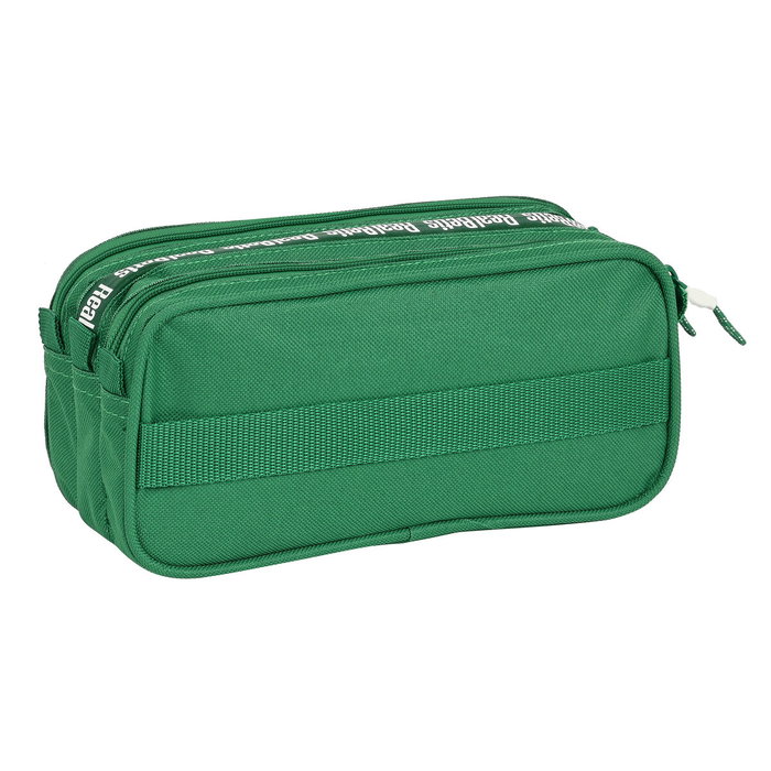 Trousse Fourre-Tout Double Real Betis Balompié Vert 21,5 x 10 x 8 cm Trousse Fourre-Tout Double Real Betis Balompié Vert 21,5 x 10 x 8 cm