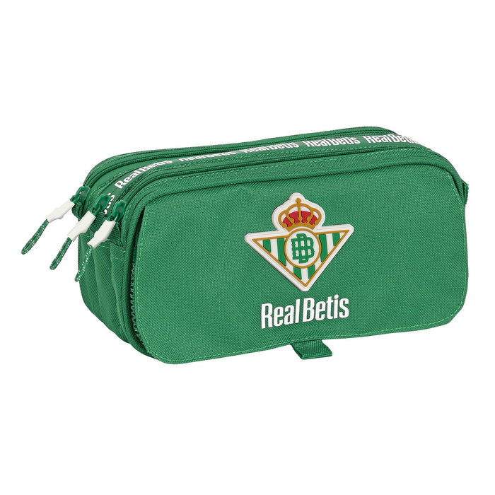 Trousse Fourre-Tout Double Real Betis Balompié Vert 21,5 x 10 x 8 cm Trousse Fourre-Tout Double Real Betis Balompié Vert 21,5 x 10 x 8 cm