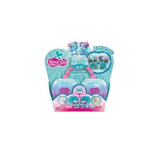 Magic Box Cherry Pets - Maison Cherry House et 2 peluches jumelles exclusives pour chiot avec 5 accessoires - Jouet pour enfants dès 3 ans Magic Box Cherry Pets - Maison Cherry House et 2 peluches jumelles exclusives pour chiot avec 5 accessoires - Jouet pour enfants dès 3 ans