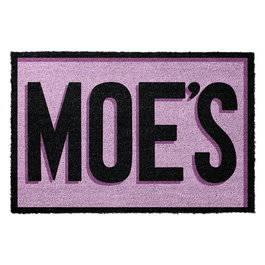 ERIK Felpudo Taberna de Moe Los Simpsons - Tapis d'entrée 60x40 cm en fibre de coco avec base anti-dérapante PVC