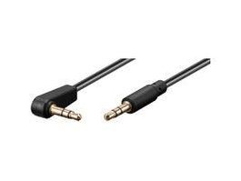MicroConnect Câble Minijack 3,5 mm slim, 1 m