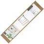 Home Deco Factory Étagère Balançoire en Bois et Métal