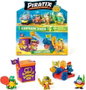 Magic Box Piratix Golden Treasure Captain Pack avec 4 figurines et accessoires