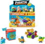 Magic Box Piratix Golden Treasure Captain Pack avec 4 figurines et accessoires