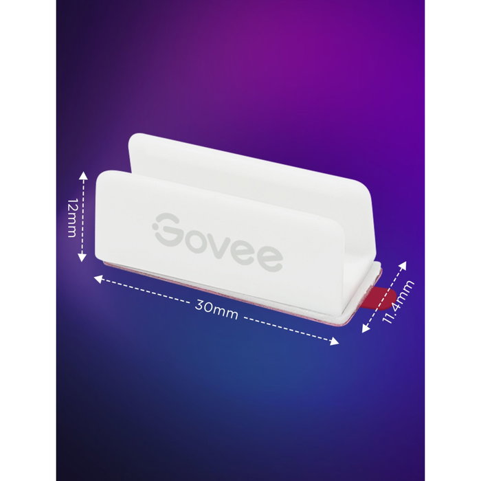 Govee Neon Rope Light 2 Bracket 20 pcs White