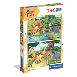 Clementoni Puzzle Winnie the Pooh - Coffret 2x60 pièces