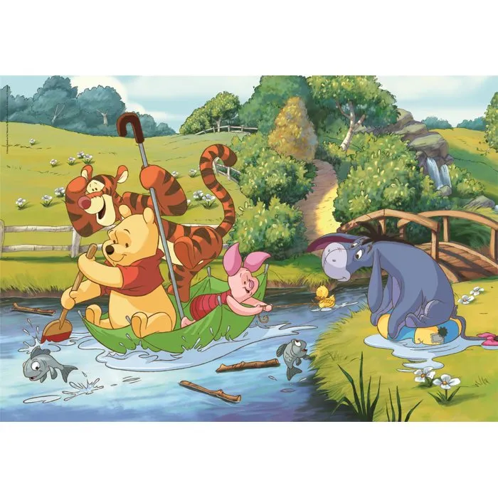 Clementoni Puzzle Winnie the Pooh - Coffret 2x60 pièces Clementoni Puzzle Winnie the Pooh - Coffret 2x60 pièces