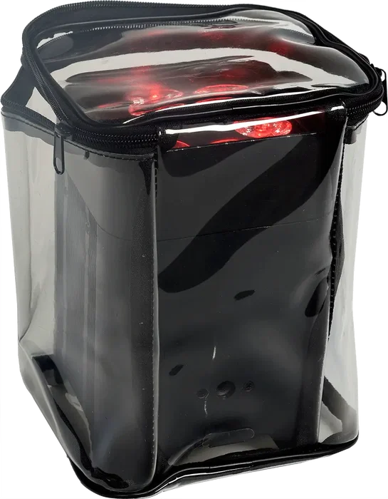 ALGAMLIGHT Housse Imperméable Transparente Pour Par Led EVENT PAR / EVENT PAR MINI 130 x 130 x 210 mm