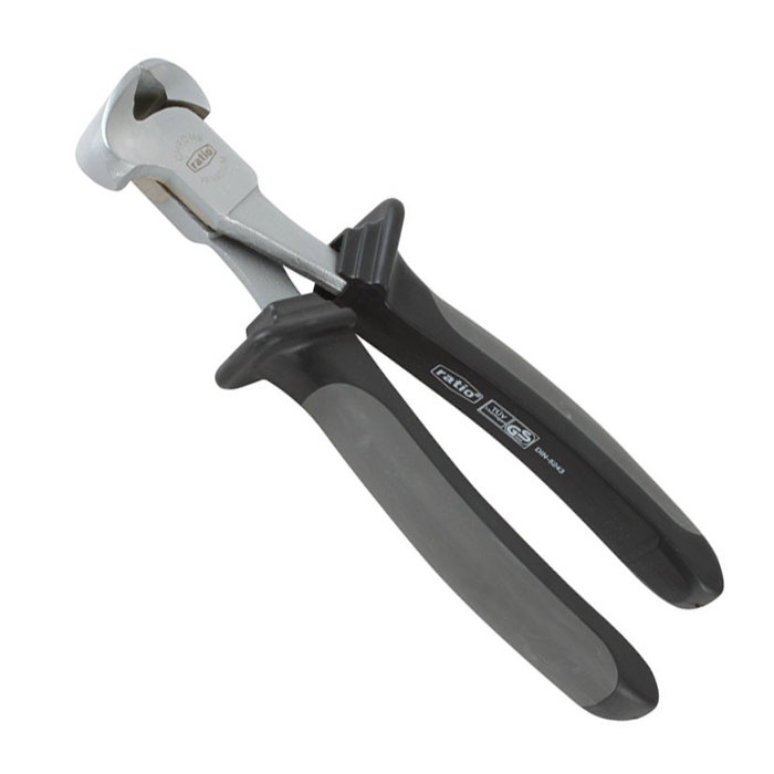 RATIO - Alicate de coupe frontale 200 mm - Outil de précision pour électronique et modélisme