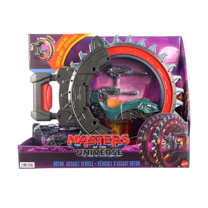 Mattel Vehículo Masters Del Universo Kids Jkj05 - Vehicule de Assaut Roton Masters of the Universe avec Projectiles pour Enfants 4 Ans et Plus