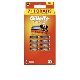 Gillette - Pièces détachées pour chargeur, 8 unités, Fusion 5