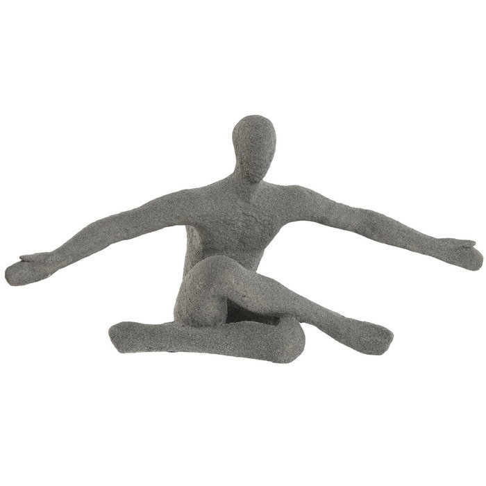 Figurine Décorative Home ESPRIT Gris 57 x 19,5 x 26,8 cm Figurine Décorative Home ESPRIT Gris 57 x 19,5 x 26,8 cm