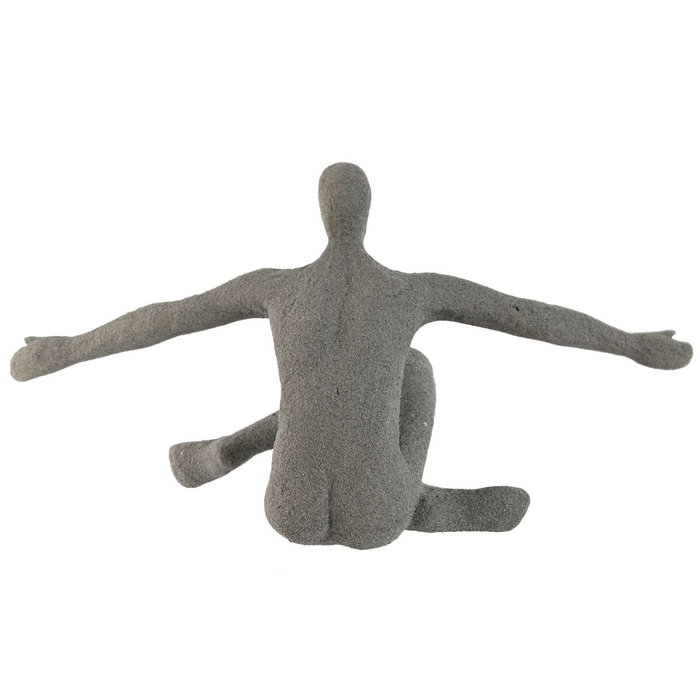 Figurine Décorative Home ESPRIT Gris 57 x 19,5 x 26,8 cm Figurine Décorative Home ESPRIT Gris 57 x 19,5 x 26,8 cm