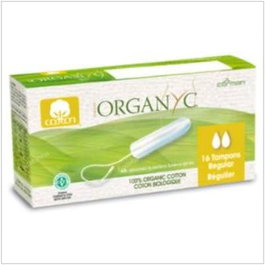 ORGANYC Tampons Regular 16 unités sans applicateur