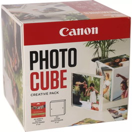 Canon Pack Créatif Photo Cube et Cadre XLBoom avec Papier PP-201 13x13 cm (40 feuilles)