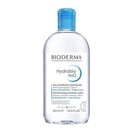 Bioderma - Eau Micellaire Hydrabio H2O - Démaquillante et Hydratante pour Peau Déshydratée - Flacon 500 ml