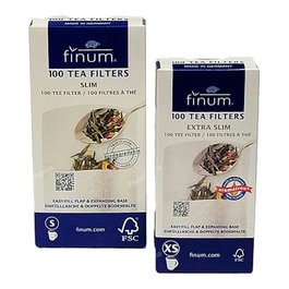 FINUM Filtres pour infusion en cellulose taille S BIO